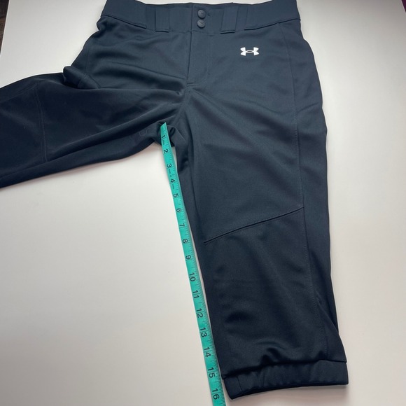 Under Armour Womens Softball Pants Black Style 1375665-001 Size Small SM P CH - Picture 8 of 10
